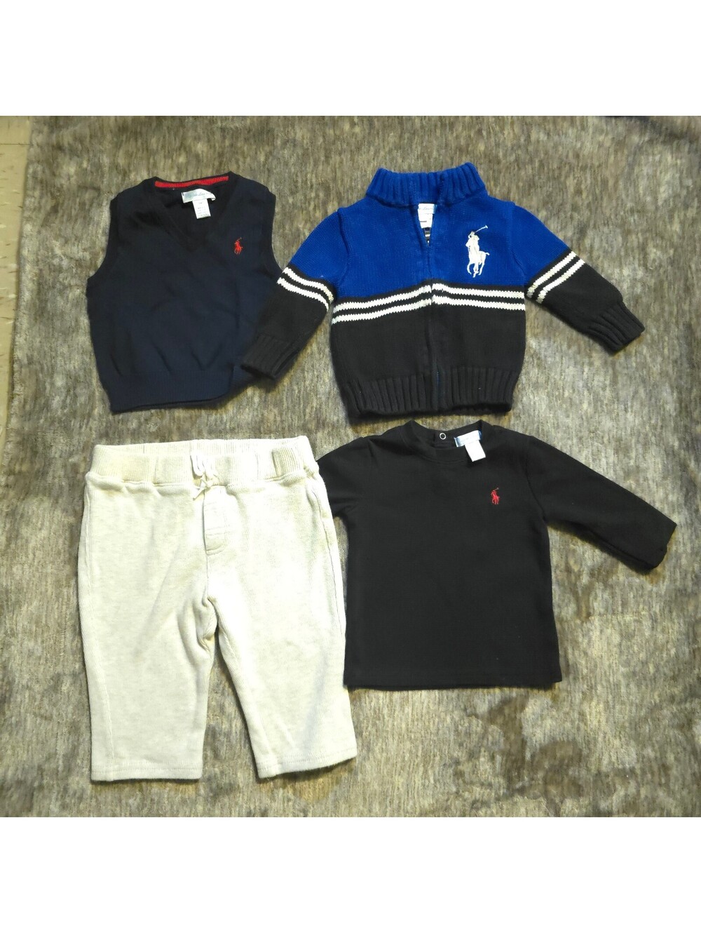 Ralph Lauren Baby 4-Piece Clothing Set - 9 Months